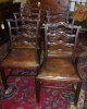 8 Georgian chairs