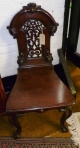 Mahogany Hall Chair